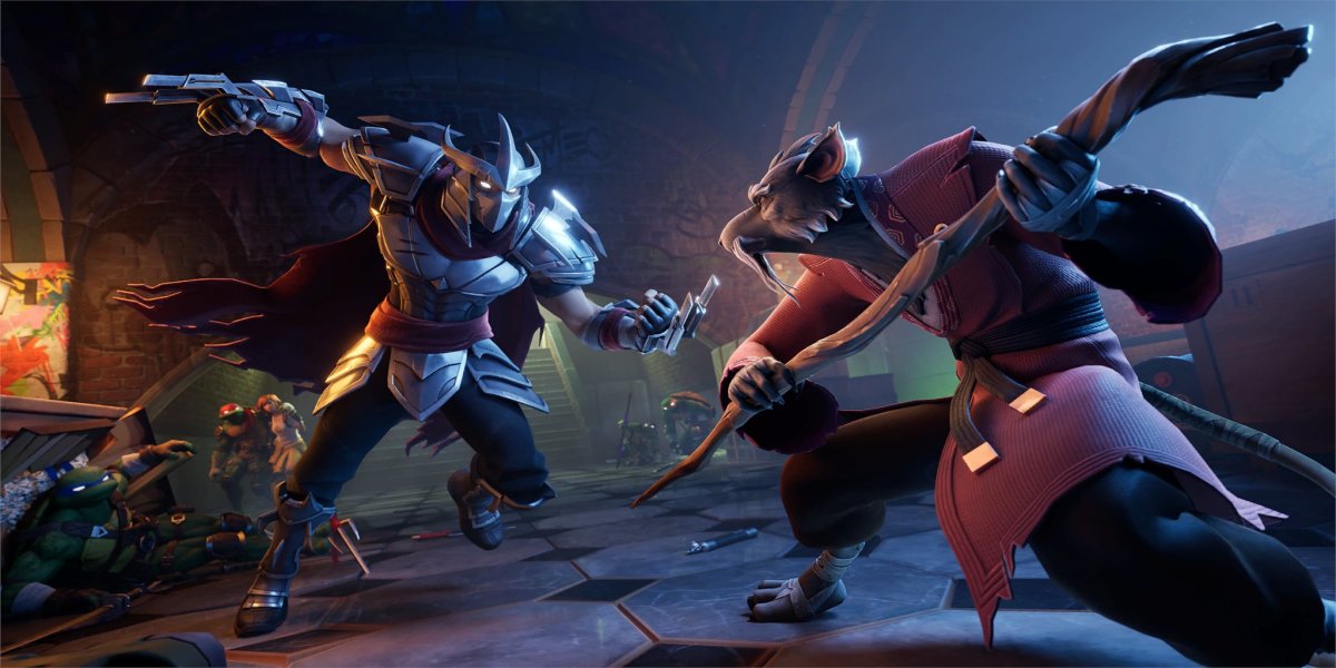 Fortnite vs TMNT Shredder vs Splinter